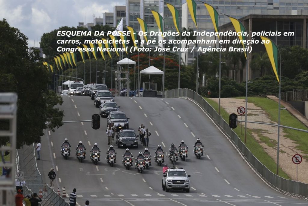 Último ensaio para a posse do presidente eleito, Jair Bolsonaro.