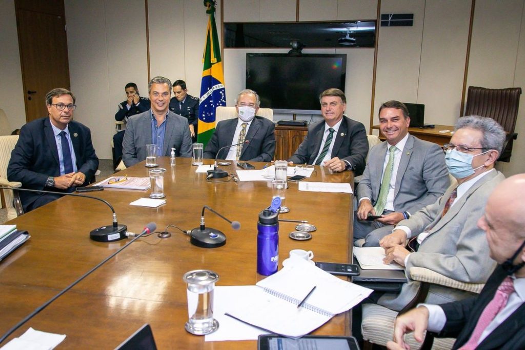 Bolsonaro discute medidas para reduzir preço do diesel/Washington Costa/Ministério da Economia
