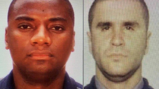 Sérgio Lima Ferraz Filho (e) e Jorge Crispim Silva Santos: mortos pelos assassinos do chefe/Divulgação