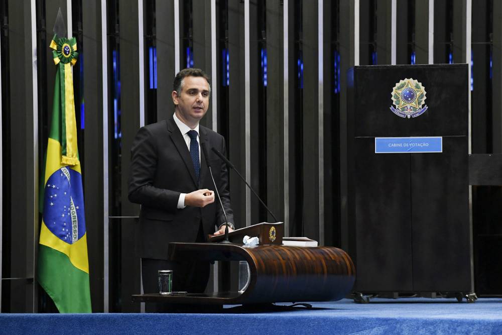 Rodrigo Pacheco: “Eu vou ter um apelo muito grande à democracia, à convergência"/Agência Senado