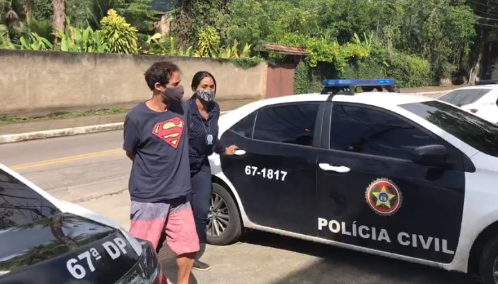 Hermes Diogo foi condenado por agredir a madrasta/Divulgação/PCERJ