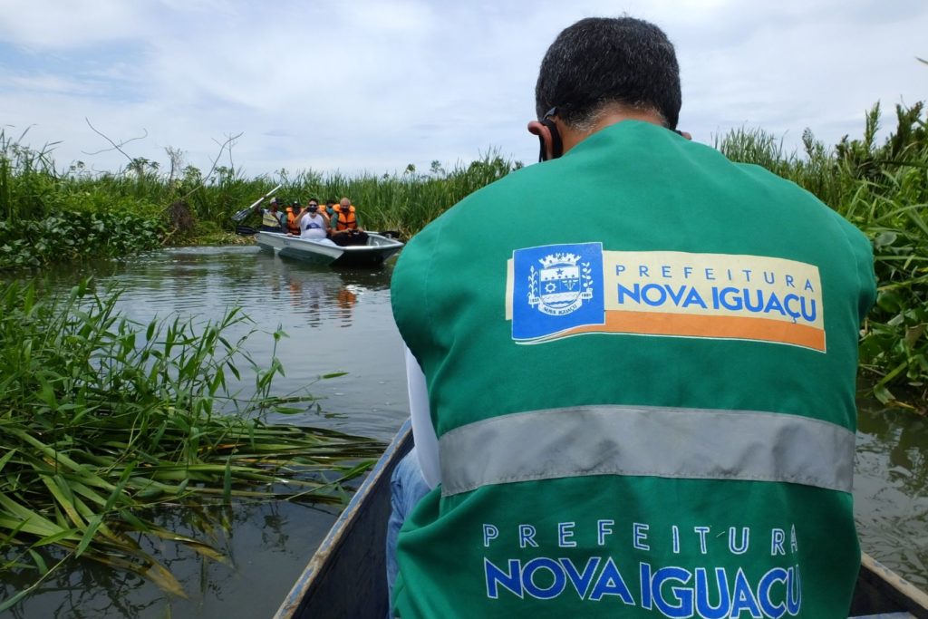 Integrantes da pasta do Meio Ambiente de Nova Iguaçu inspecionaram APA/Divulgação/PMNI