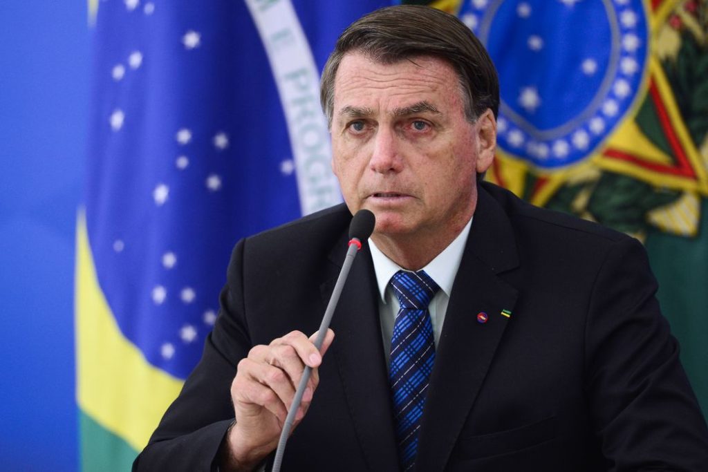 Presidente Jair Bolsonaro: ações complementares de toda a administração pública federal em auxílio aos estados e ao Distrito Federal/Reprodução
