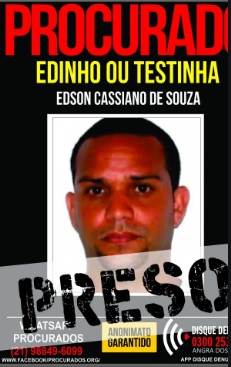 'Testinha' é acusado de pertencer ao tráfico de drogas de Itaguaí e Jacarezinho/Divulgação