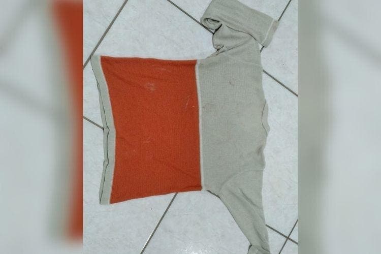Homem teria usado camiseta para estrangular a filha em Guaramirim?Polícia Militar/Divulgação
