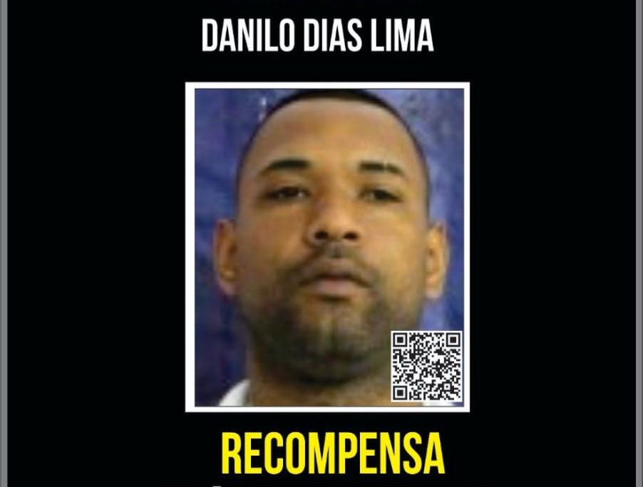 Recompensa por informações que possam levar à prisão de Tandera aumentou de R$ 1 mil para R$ 5 mil/Portal dos Procurados/Divulgação