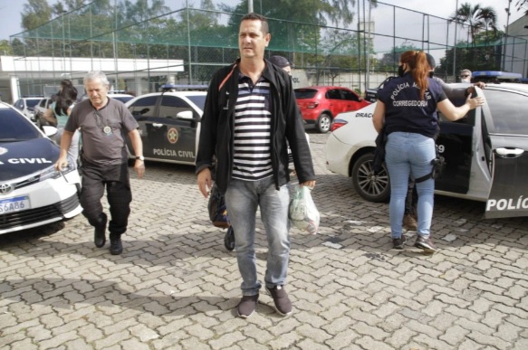 m dos suspeitos presos na operação em Duque de Caxias/Marcos Porto / Agência O DIA