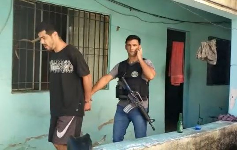 Marcos Alexandre Silva de Carvalho, de 27 anos, foi preso em Nova Iguaçu/Divulgação