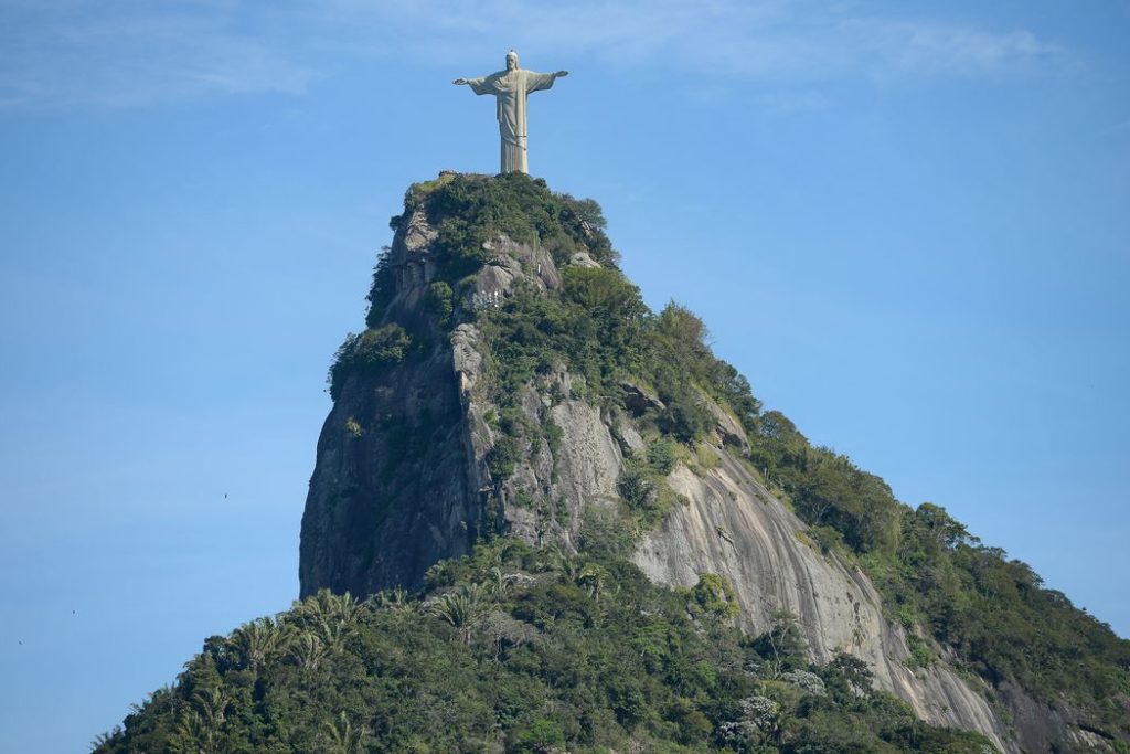 Vista do Cristo Redentor no Rio de Janeiro/Reprodução
