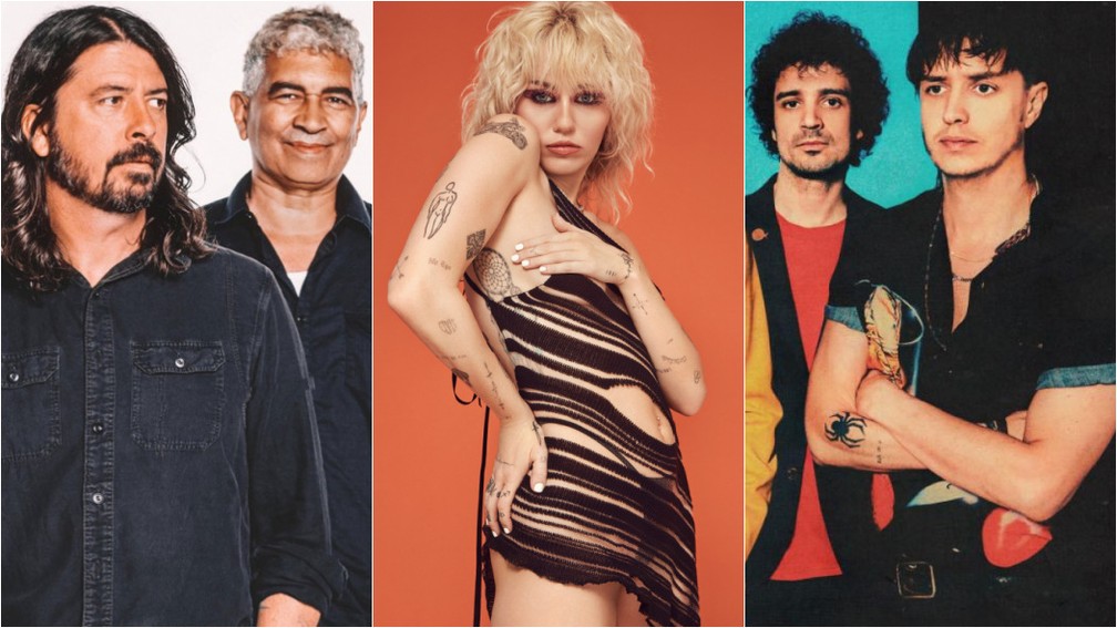 Foo Fighters, Miley Cyrus e Strokes são atrações principais do Lollapalooza 2022