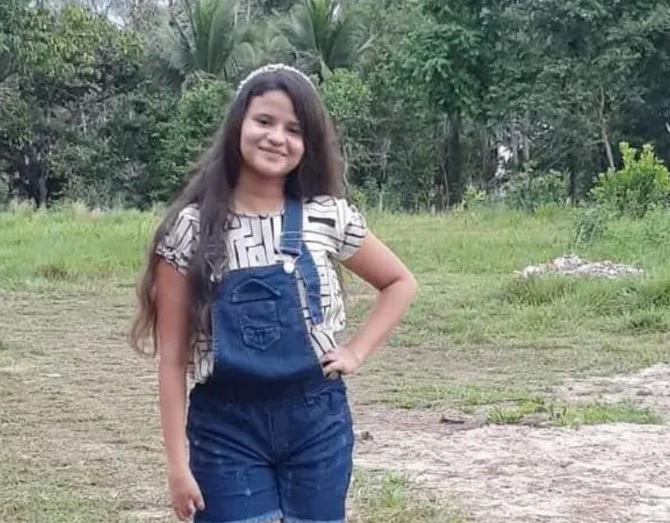 Mirella foi brutalmente assassinada dentro de casa pelo tio 