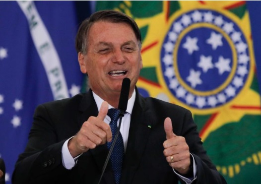 O presidente Jair Bolsonaro abre vantagem sobre Lula em cenário no Rio/Reprodução
