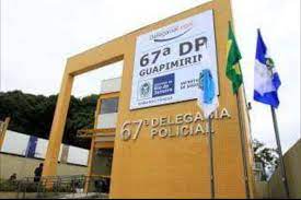 Agentes da 67ª Delegacia Policial (Guapimirim) cumpriram mandado de prisão preventiva contra o acusado/Reprodução