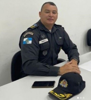 O agora coronel Ângelo Barbosa assumiu o comando do 20º BPM em 31 de agosto do ano passado/Reprodução