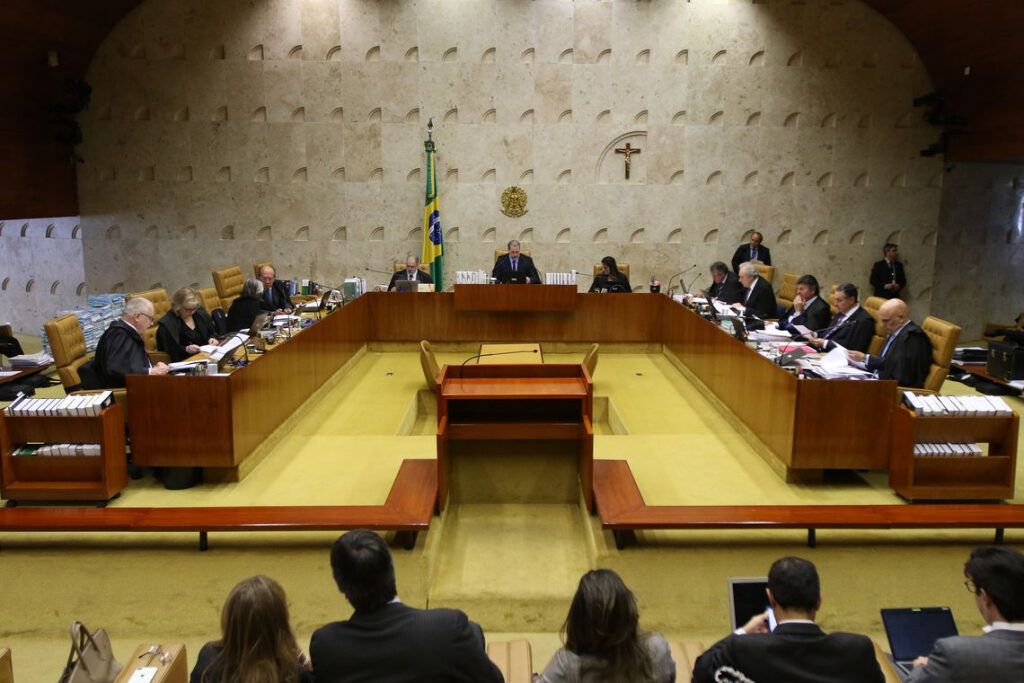 No 2º dia de julgamento, o plenário alcançou o placar de 5 votos para retirar do MP a exclusividade para propor as ações/Fabio Rodrigues Pozzebom/Agência Brasil