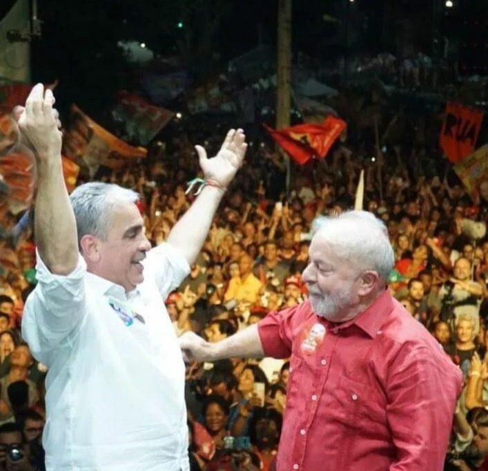 Ceciliano e Lula, uma aliança perpetuada pela confiança/Divulgação