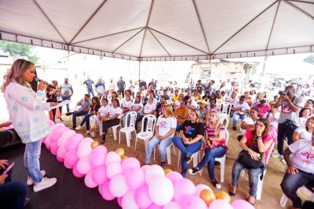 

A deputada federal Daniela do Waguinho destacou a importância dos exame para as mulheres/Rafael Barreto/PMBR