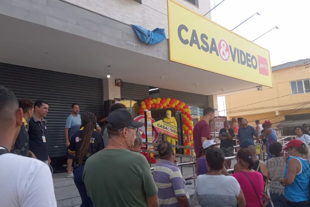 A rede de varejo Casa & Vídeo inaugurou mais uma unidade na cidade/Divulgação
