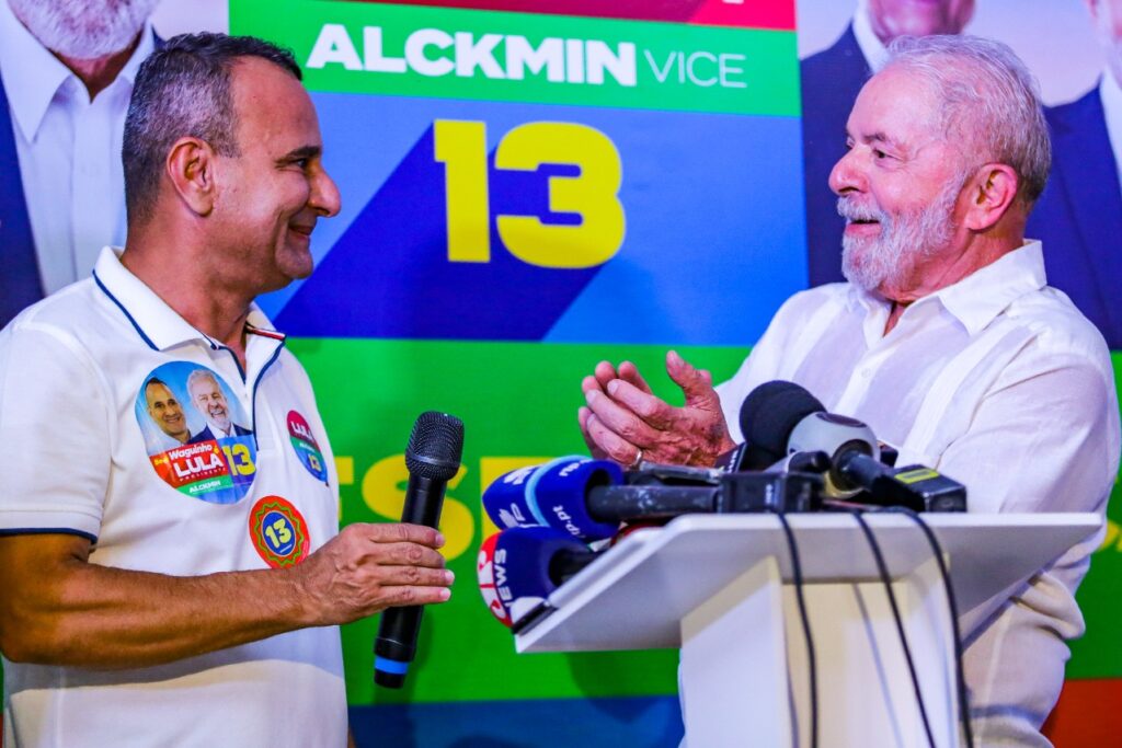O presidente Lula visitou Belford Roxo na eleição e agradeceu o apoio de Waguinho/Rafael Barreto